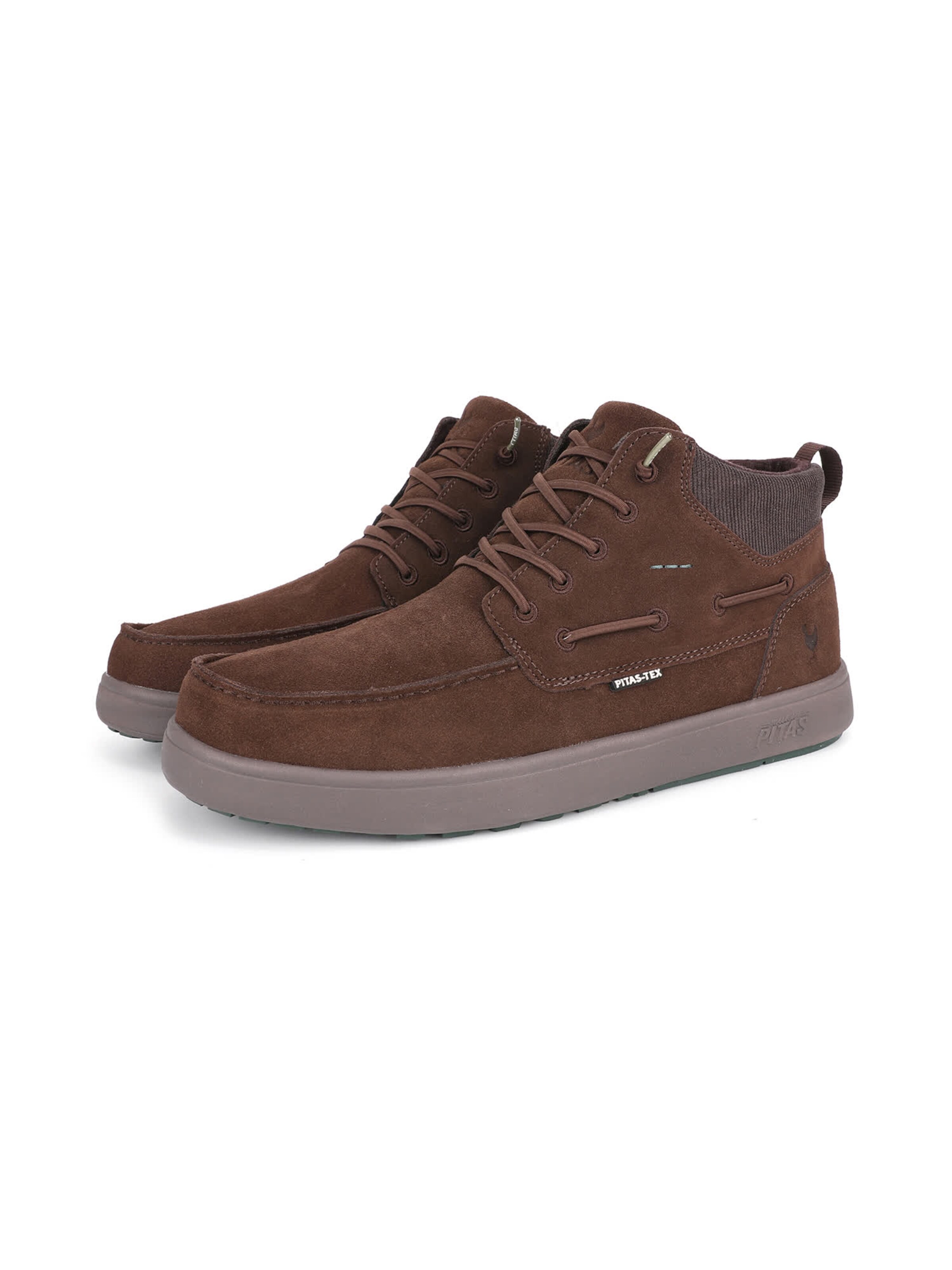 Walk In Pitas Lace-up boots 'Kent II' in Brown: front