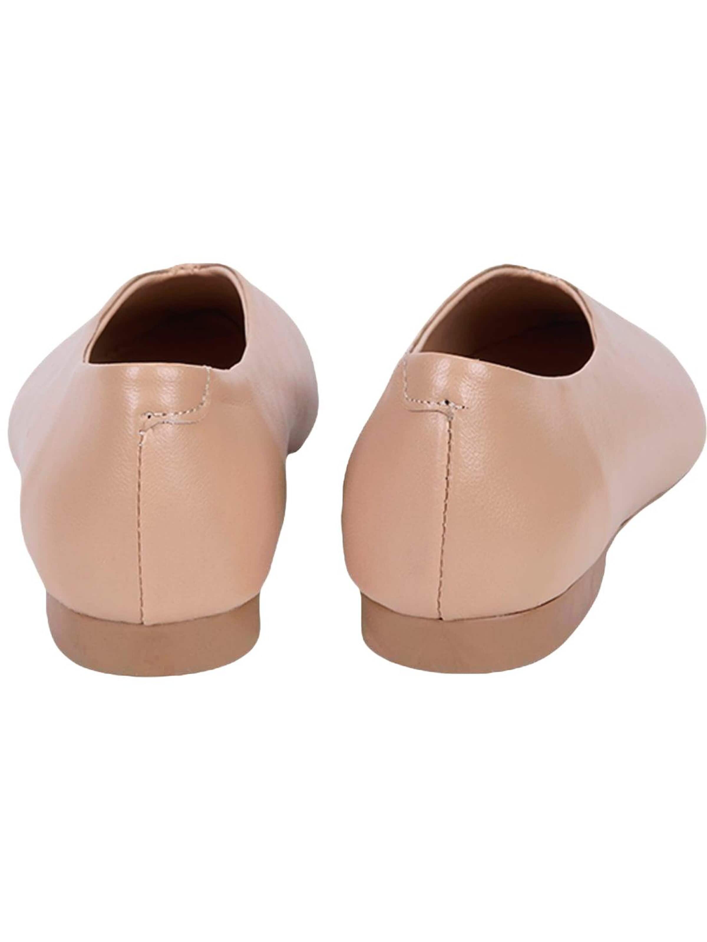 Desa - Bailarina 'Spitz zulaufende Ballerinas' en beige