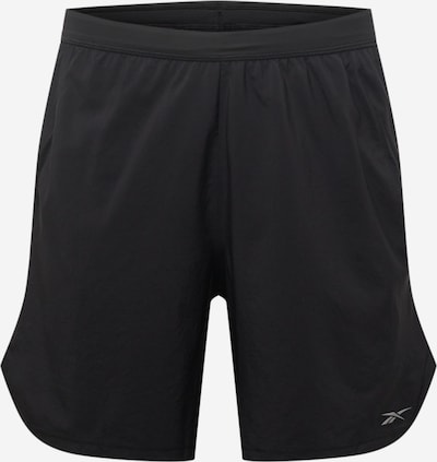 Reebok Pantalon de sport en gris clair / noir, Vue avec produit