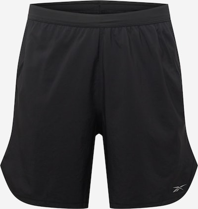 Pantaloni sport Reebok Sport pe gri deschis / negru, Vizualizare produs