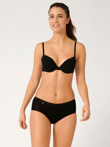 SLOGGI Panty ' Basic+ ' in Black: front