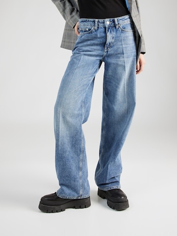 DRYKORN Wide leg Jeans 'Medley' in Blauw: voorkant