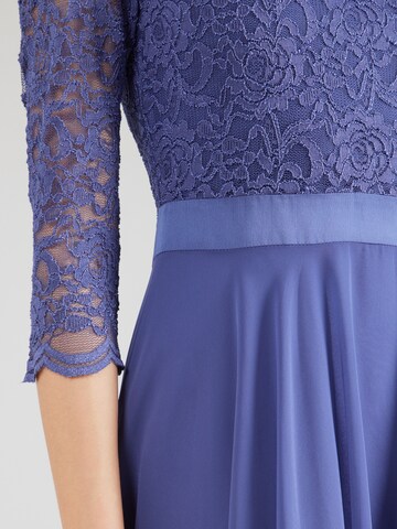 Robe de soirée SWING en bleu