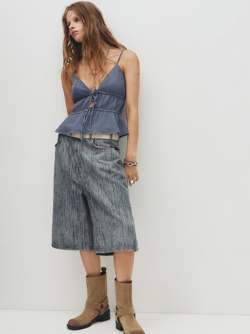 Haut 'PACIFIC' Pull&Bear en bleu