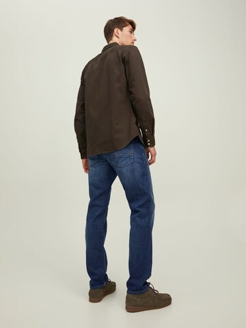 JACK & JONES regular Jeans 'Mike Wood' i blå