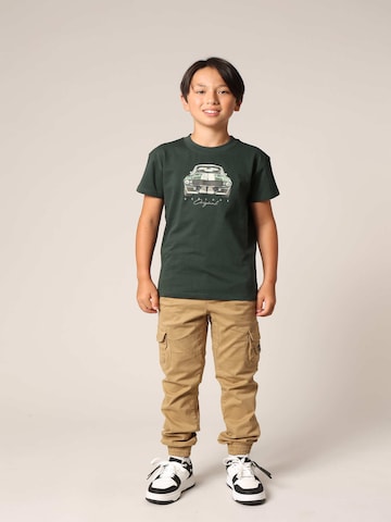 T-Shirt 'Fastcar' Deeluxe en vert