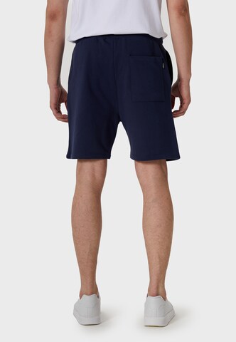 Oldskull Regular Workout Pants 'Basic Osk Samurai Logo' in Blue