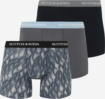 Boxers SCOTCH & SODA en bleu : devant