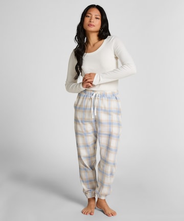 Hunkemöller Pyjamabroek in Beige