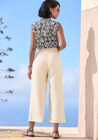 LASCANA - Loosefit Pantalón en amarillo