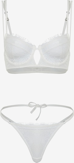 Trendyol Kompleti donjeg rublja u bijela, Pregled proizvoda