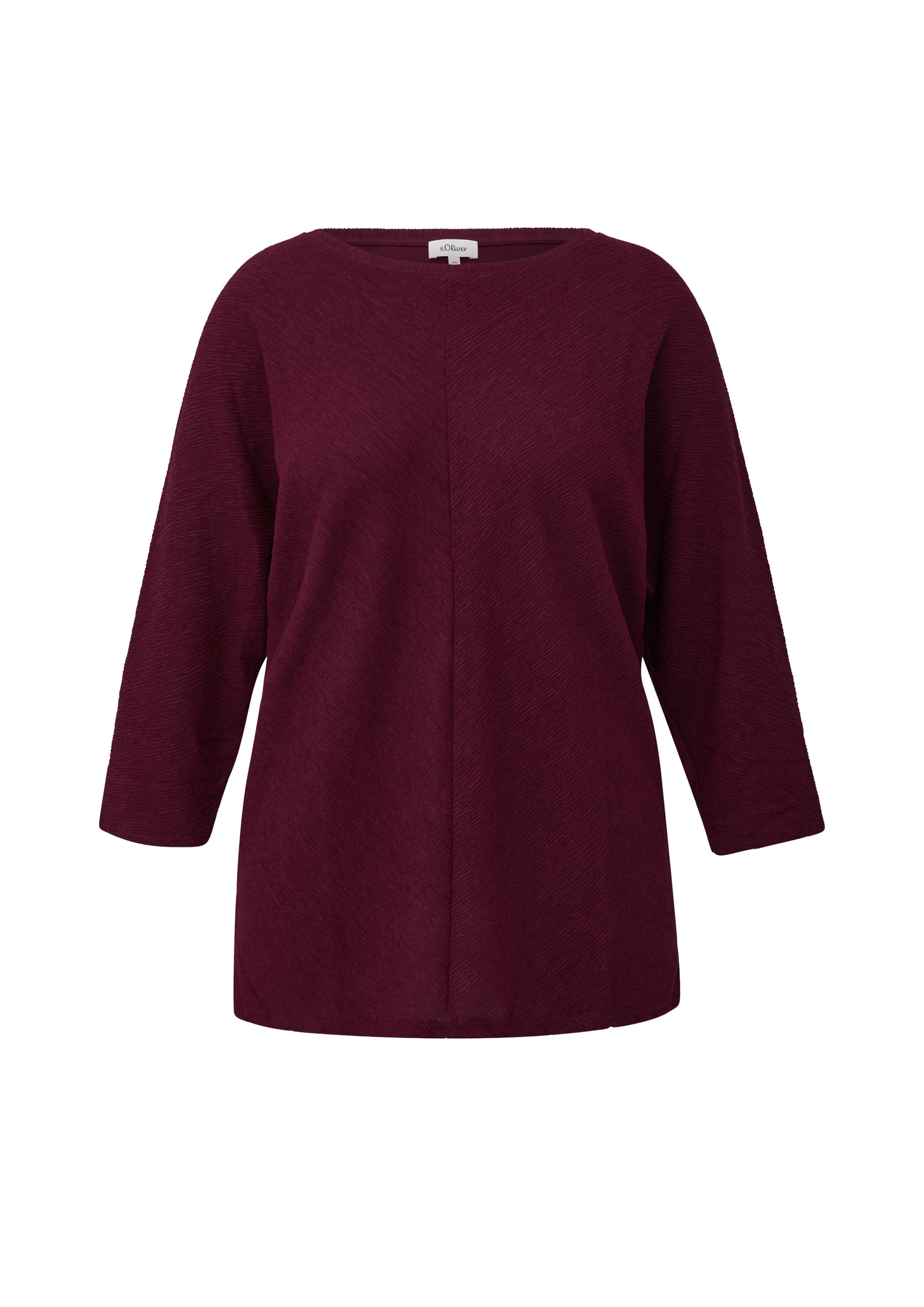 T-shirt s.Oliver CURVE en rouge : devant
