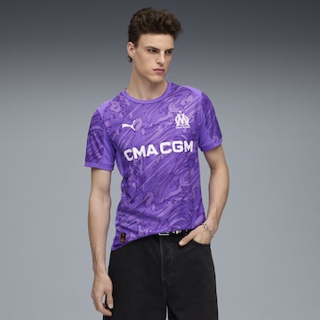 Maillot 'Olympique de Marseille 25/26' PUMA en violet : devant