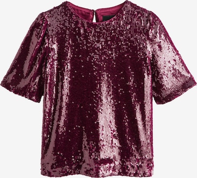 Marškinėliai iš Next, spalva – burgundiško vyno spalva, Prekių apžvalga