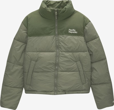 Pull&Bear Prechodná bunda - zelená / pastelovo zelená / šedobiela, Produkt