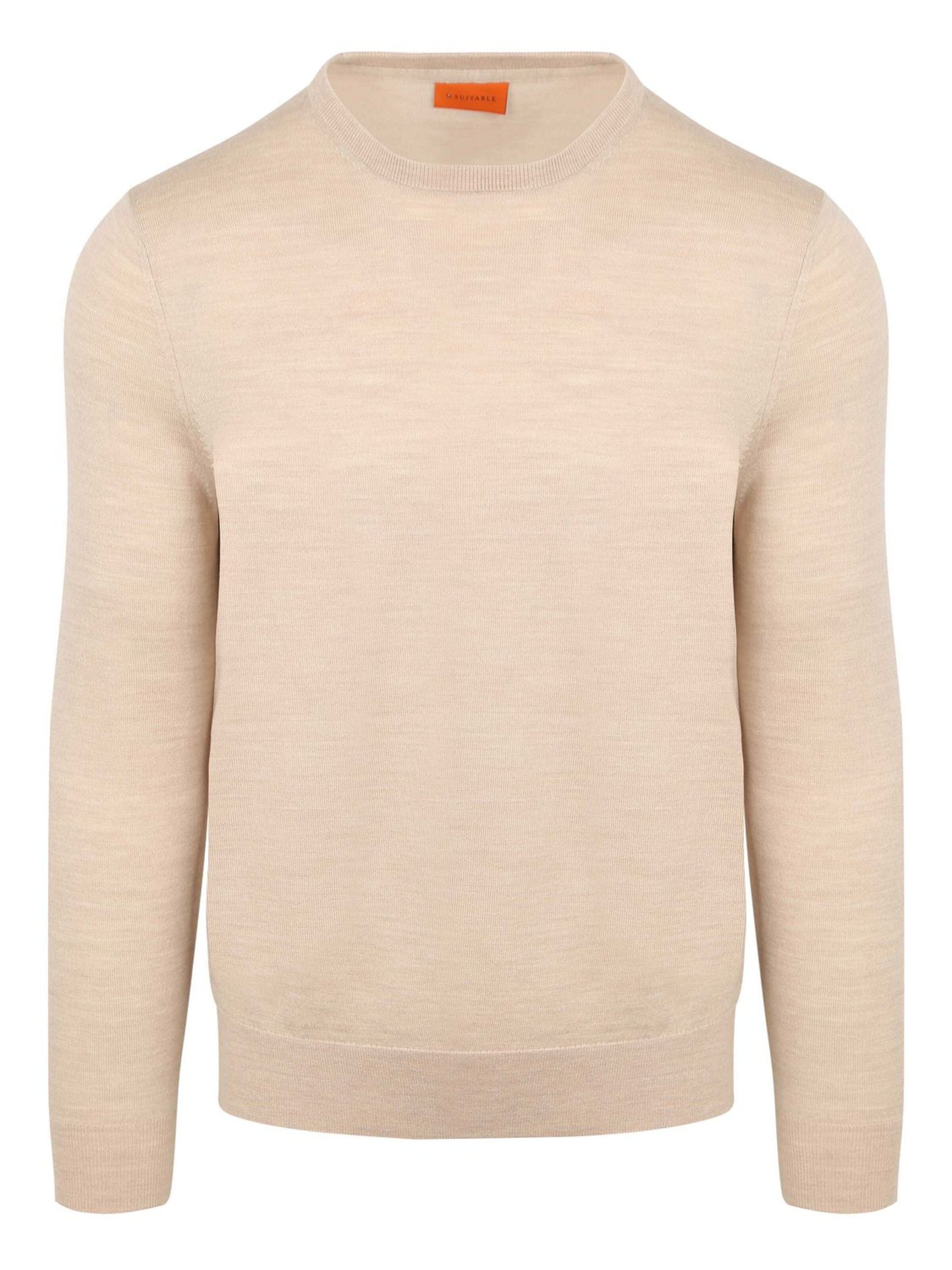 Suitable Shirt in Beige: voorkant