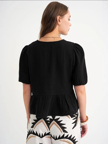 MixRay Blouse in Zwart