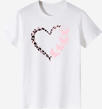 T-shirt 'Summer' LapaPlus en blanc : devant