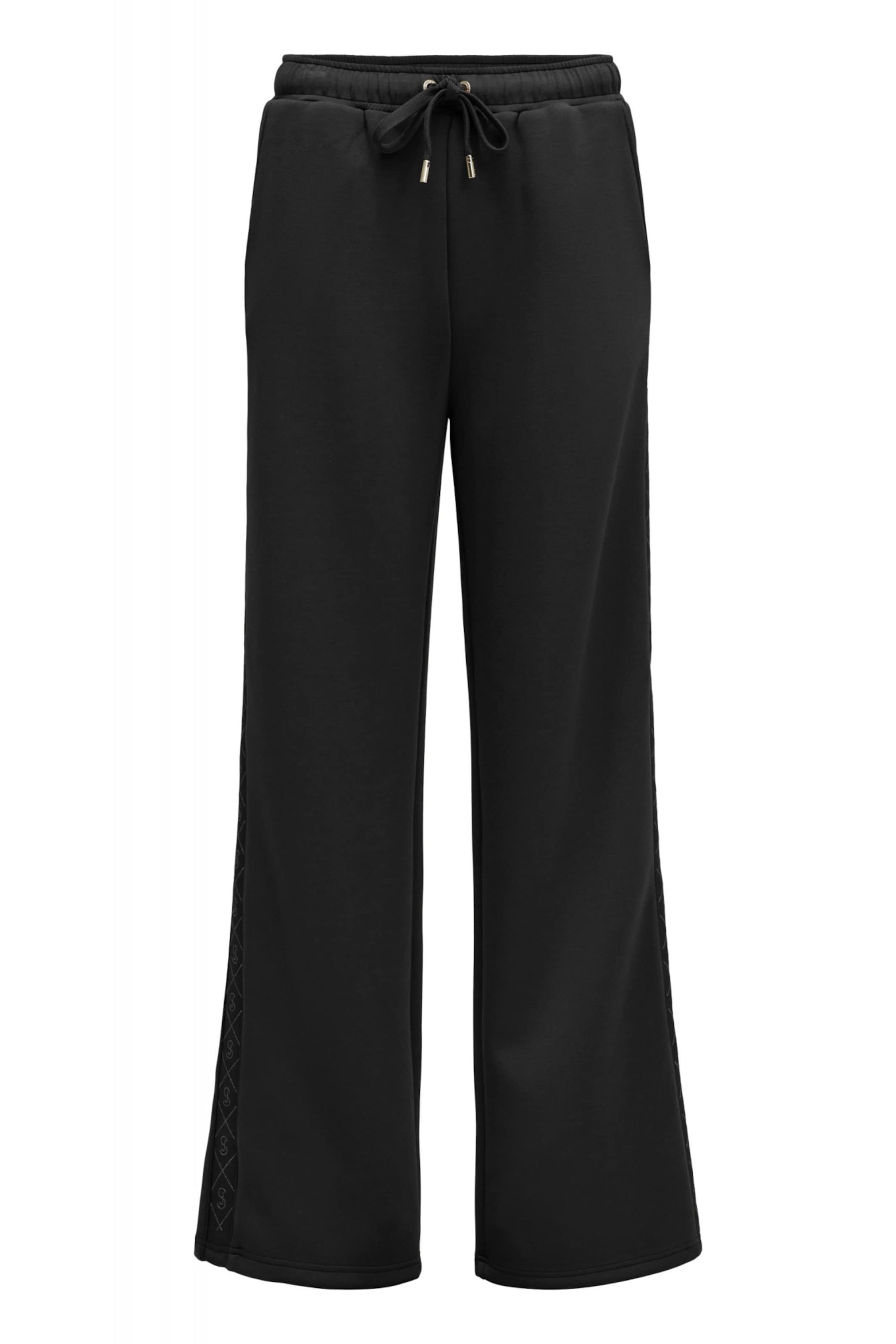 Salsa Jeans Regular Broek in Zwart: voorkant