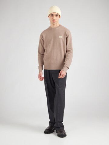 Calvin Klein Jeans Pullover in Braun