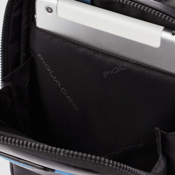 Piquadro Crossbody Bag 'Blue Square Revamp' in Black
