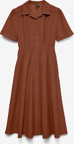 VERO MODA - Vestido 'VMRay' en marrón: frente