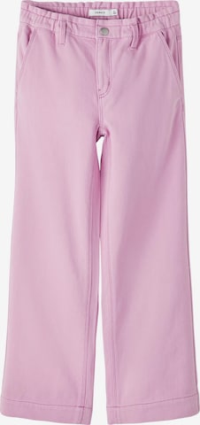 NAME IT Loose fit Jeans 'RWIDE' in Pink: front