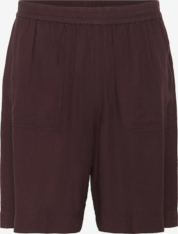 Kaffe Shorts 'KAMilia' in Braun: Vorderseite