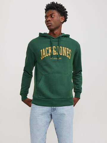 Sweat-shirt 'Josh' JACK & JONES en vert : devant