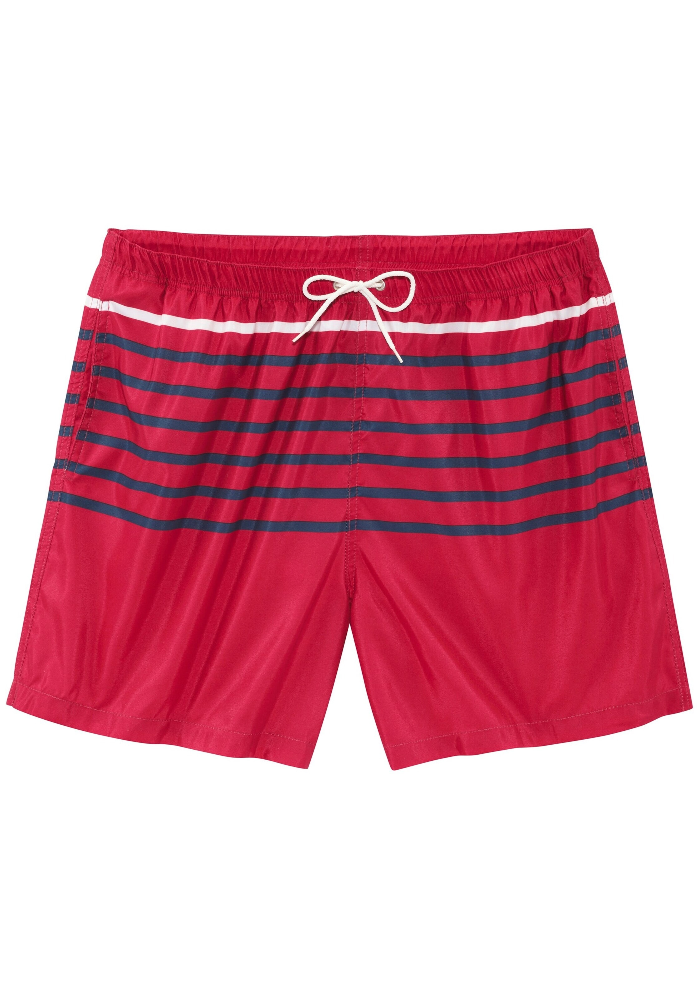 JOHN DEVIN Badeshorts in S in navy / rot / weiß, Produktansicht