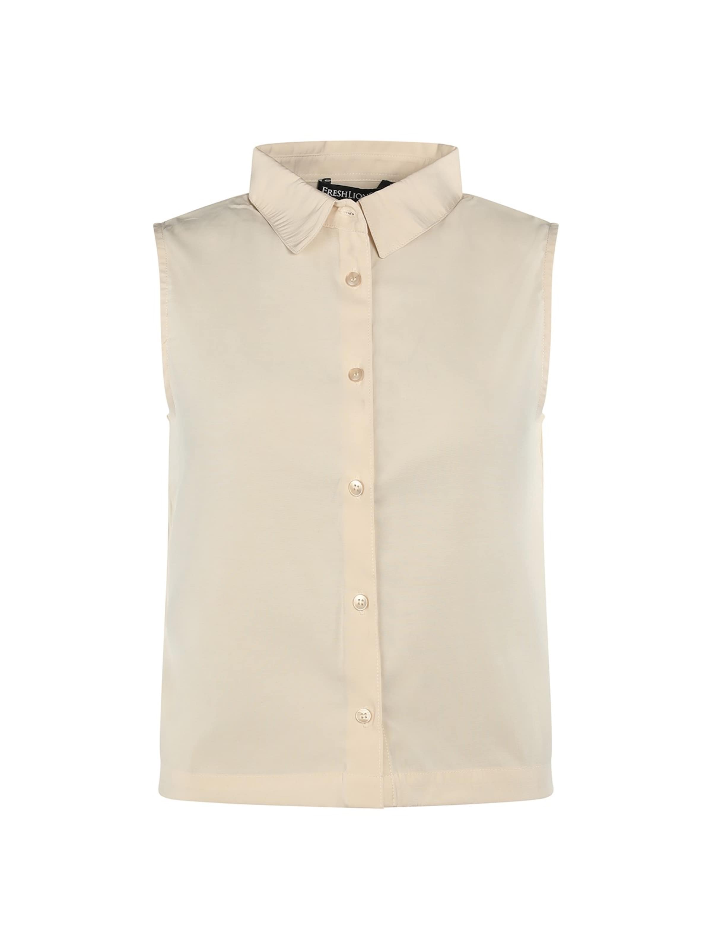 FRESHLIONS Bluse 'Aria' in Beige: Vorderseite