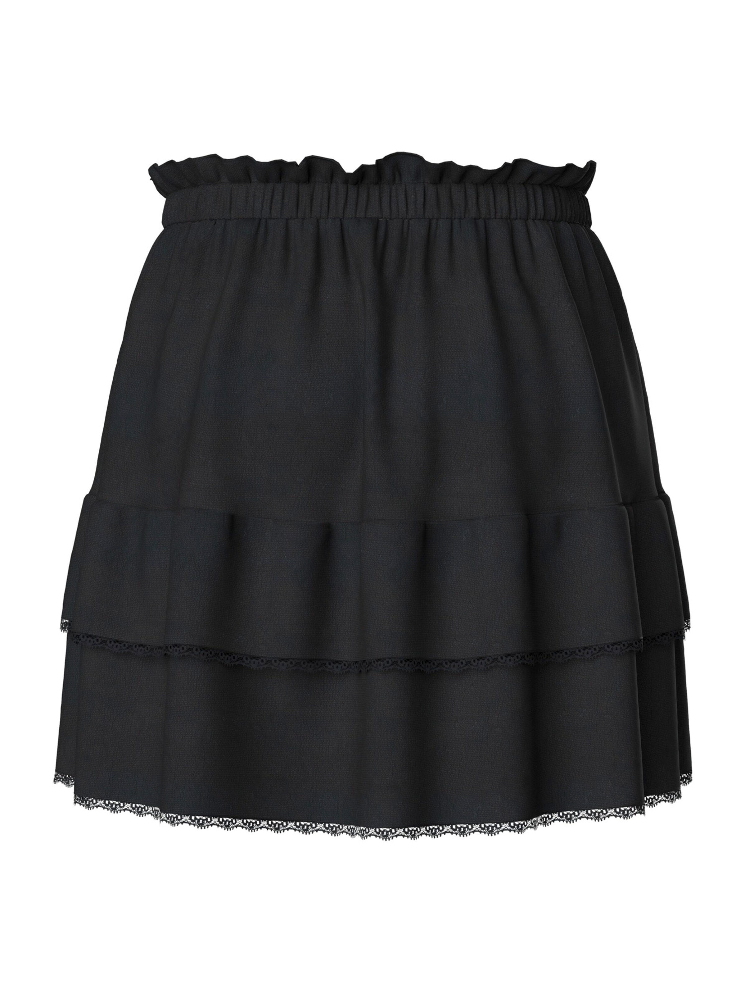 PIECES Sukňa 'PCALBA' - Čierna