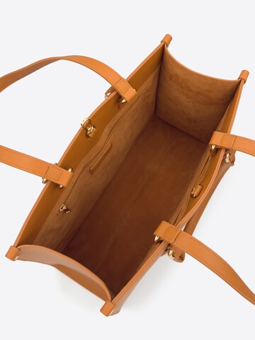 Cabas 'Cabourg' Ateliers Saint Germain en marron