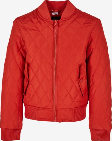 Veste mi-saison Urban Classics en rouge : devant