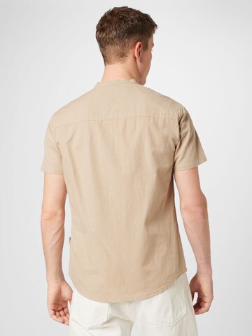 BLEND Regular Fit Hemd in Beige