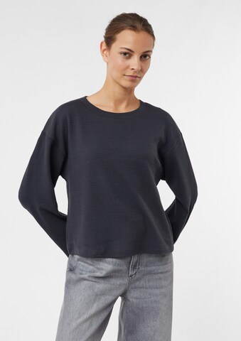 Sweat-shirt comma casual identity en gris : devant