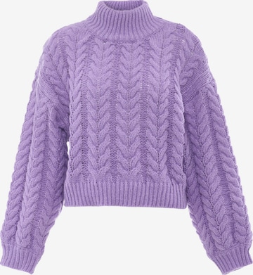 MYMO Sweater in Purple: front