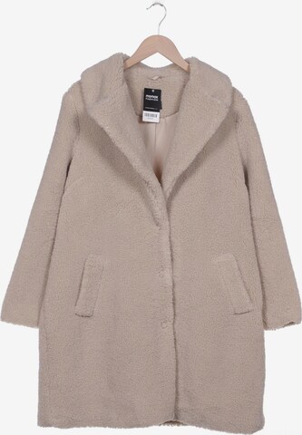 NEW LOOK Jacket & Coat in XL in Beige: front