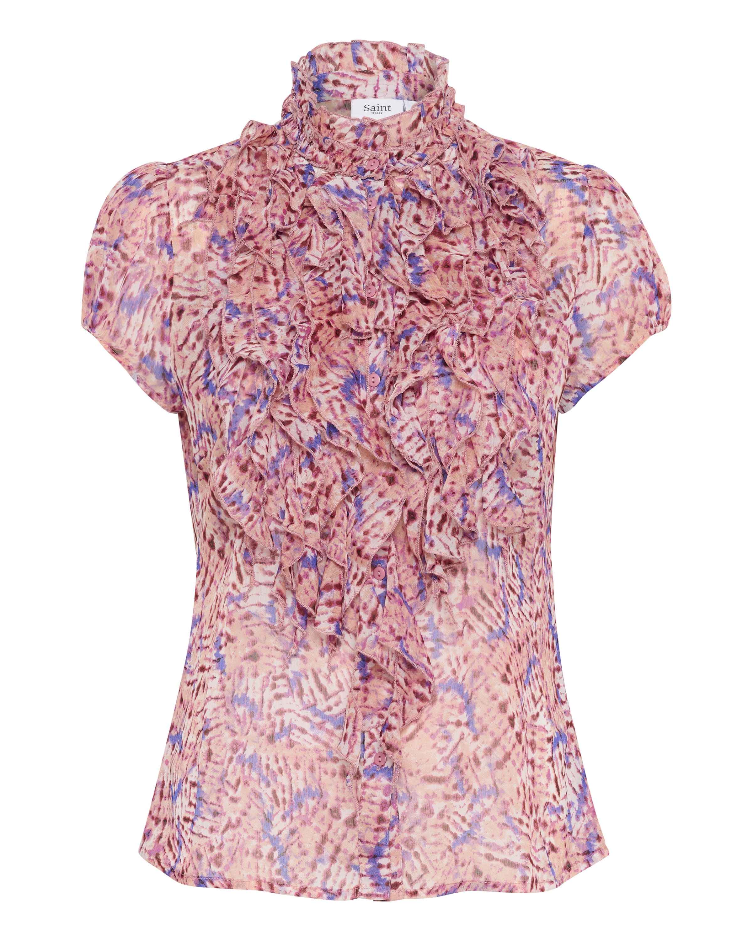 SAINT TROPEZ Shirt 'Lilja' in Pink: front