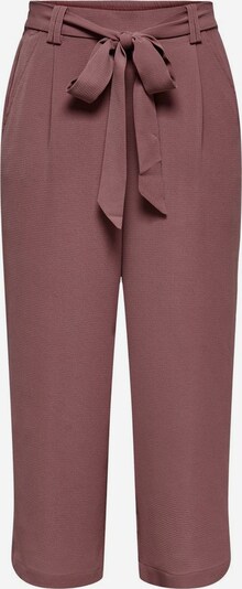 Pantaloni con pieghe ONLY di colore cioccolato / rosé, Visualizzazione prodotti