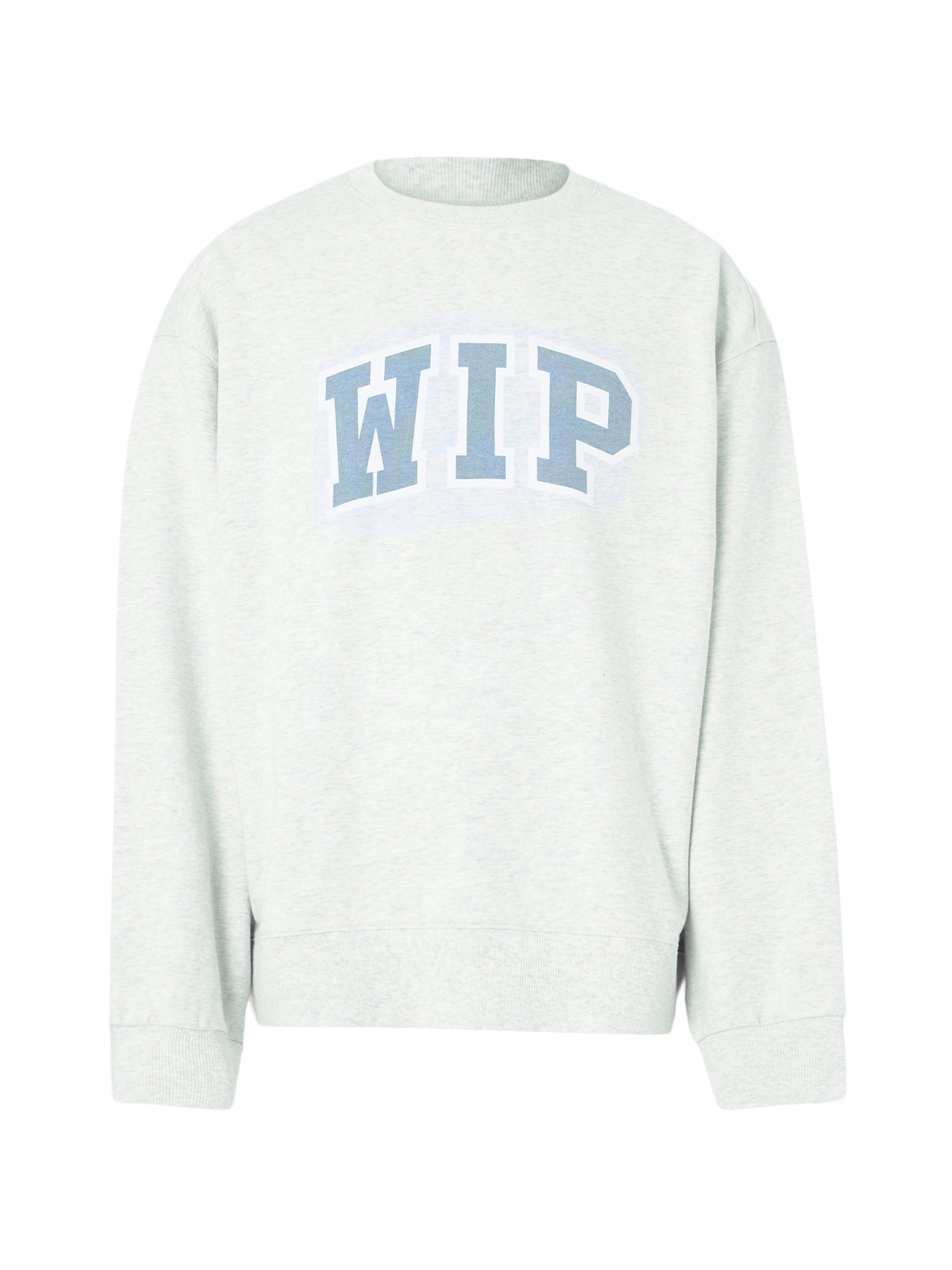 Carhartt WIP - Sudadera en gris: frente