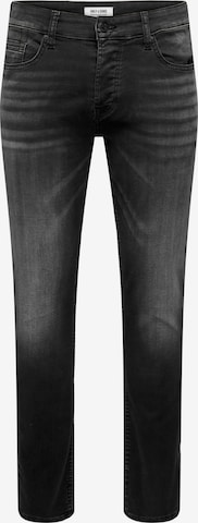 Only & Sons Slimfit Jeans 'Loom' in Grijs: voorkant