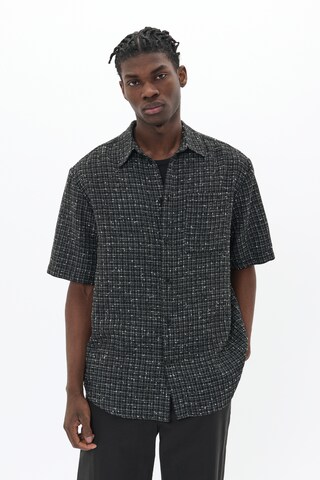 Matinique Regular Fit Skjorte 'Franjo 73' i sort: forside