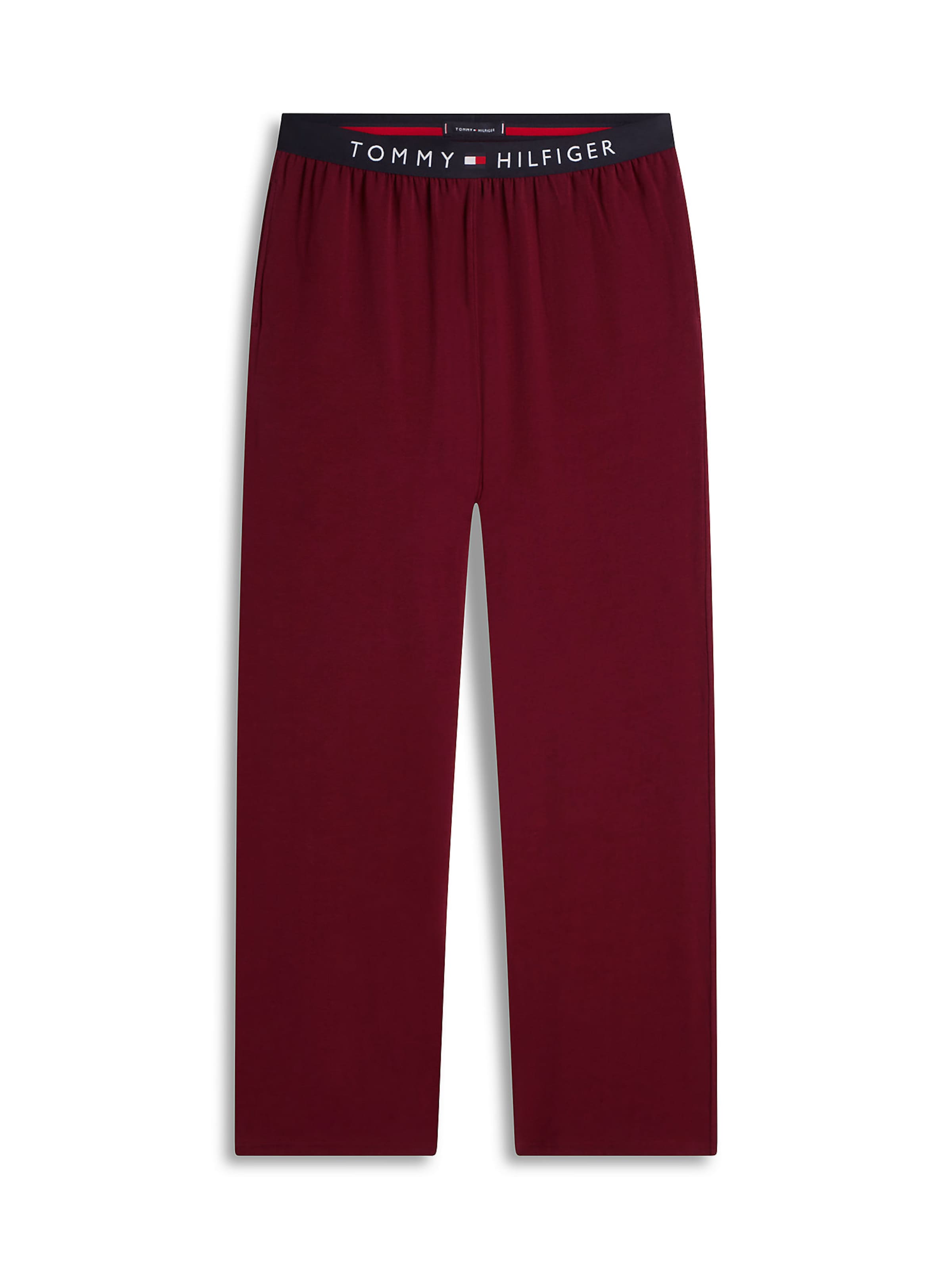 TOMMY HILFIGER Pyjamabroek in Rood: voorkant