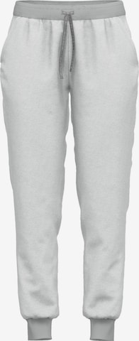 TOM TAILORPidžama hlače - bijela boja: prednji dio