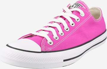 Baskets basses 'Chuck Taylor All Star' CONVERSE en rose : devant