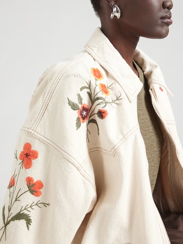 Free People Between-season jacket 'DUSTY TRAILS' in Beige