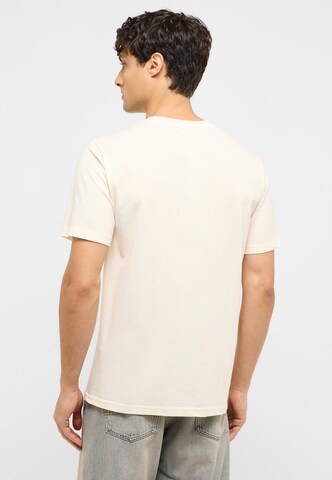 MUSTANG T-Shirt 'Style Austin ' in Beige