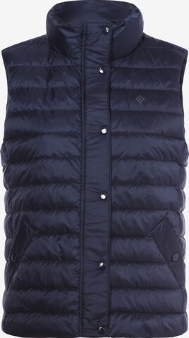 Gilet GANT en bleu : devant