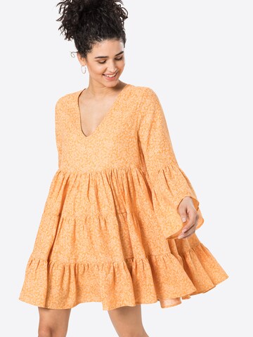 KAN Sukienka 'Freesia' w kolorze pomarańczowy: przód